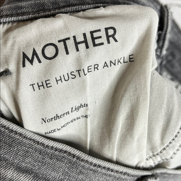Mother hustler ankle jeans Northern Lights gray - Picture 10 of 13